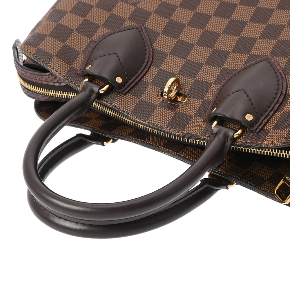 Louis Vuitton Handbag Damier Python Normandy Brown - image 3